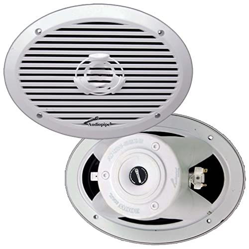 Buy Audiopipe APSW-6932 Marine Speakers - 150W RMS, 2-Way, 4 Ohm, 93dB Sensitivity - Perfect for Boats & Outdoor Use!