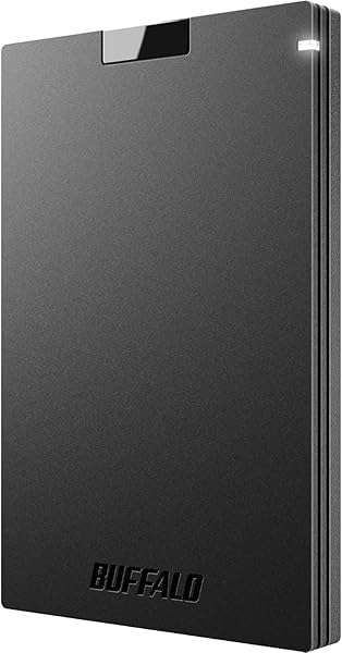 BUFFALO 1TB External SSD - Fast USB-C & USB-A Storage for PS4, PS5, Windows & Mac - SSD-PG1.0U3B