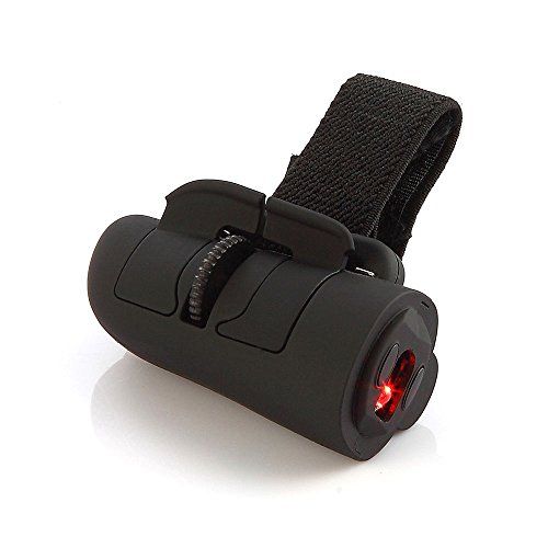 Bestdo High-Speed Mini 2.4GHz USB Wireless Optical Mouse - 1600DPI Lazy Finger Ring for PC & Laptop (Black)