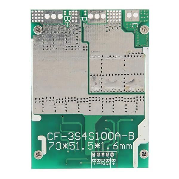 4S 100A 12V LiFePO4 Battery Charging Module PCB with Balance for Lithium Iron Batteries