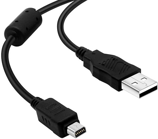 Brendaz USB Cable for Olympus Cameras: CB-USB5, CB-USB6, CB-USB8 - Fast Data & Charging