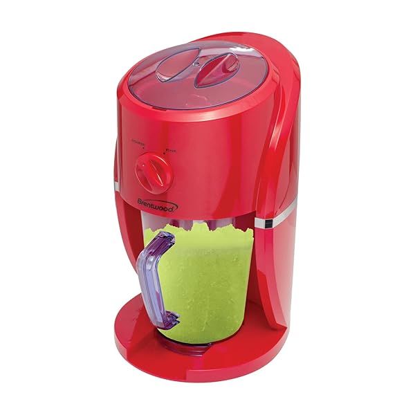 Brentwood TS-1425R Frozen Drink Machine Review: 45W Red Slushie Maker for Perfect Summer Treats