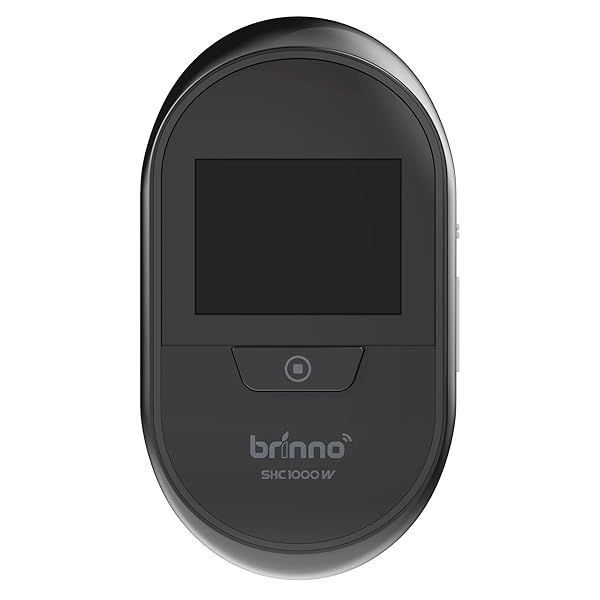 Brinno Duo SHC1000W Peephole Camera: Smart Home Security with Live Feed & No Fees