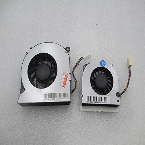 CAQL CPU & GPU Cooling Fan for Dell Inspiron AIO 2310 2305 2205 - P/N NJ5GD, DFS481305MC0T, FA1C | Fast Shipping