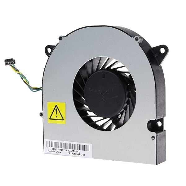 CAQL CPU Cooling Fan for Lenovo AIO S500z, 300-22, 520-24AST & More - P/N: 00XD821 DC28000I2V0