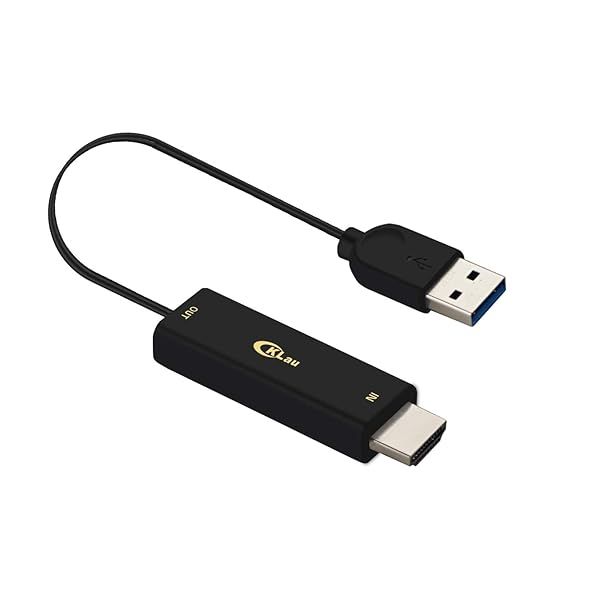 CKLau 4K@60Hz HDMI to DP Adapter - Ultra HD Converter for KVM Switch, Xbox, PS4/5, Mac & More