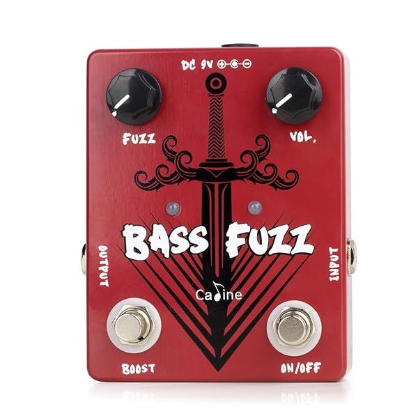 Caline CP-82 FUZZ Pedal: Ultimate Bass Effect for Rich Sound & Versatility