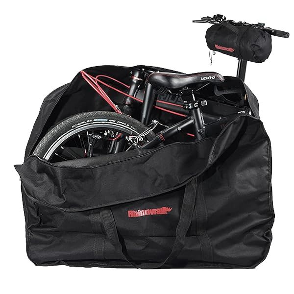 CamGo 20 Inch Waterproof Folding Bike Bag - Ideal Travel Case for Cars, Trains & Air Travel