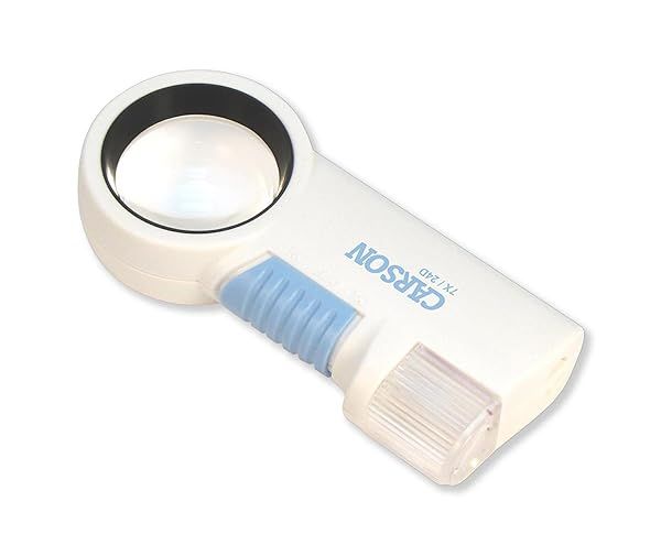 Carson CP-40 High Power 11x Aspheric Lens LED Magnifier & Flashlight - Brighten Your Vision!