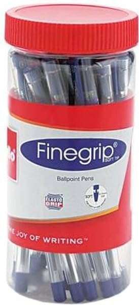 Buy Cello Finegrip Ball Pen Set - 25 Blue Pens for Smooth Writing | Best Price Online