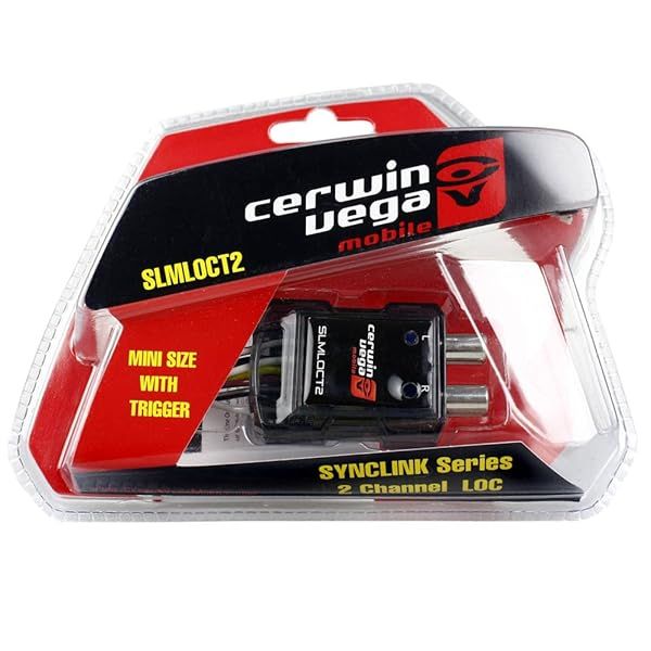 Buy Cerwin Vega CV SLMLOCT2 Mini Line Output Converter - 2-Channel with Trigger
