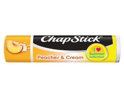 ChapStick Summer Collection: Peaches & Cream Flavor (Pack of 2) - Refreshing Lip Care for Summer!