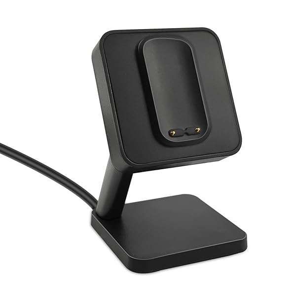 Charger Dock for Fitbit Luxe/Charge 5/6 - 3.3ft Cable & Comfortable Viewing Angle Stand