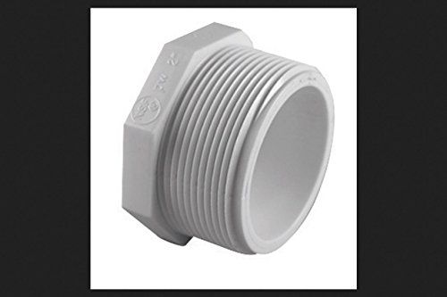 Charlotte Pipe Schedule 40 PVC Plug: 1/2 in. MPT x 1/2 in. FPT - Durable & Reliable Plumbing Solution
