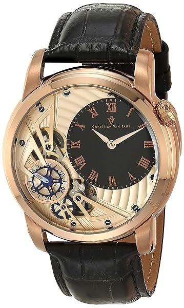 Shop Christian Van Sant Men's Sprocket Auto-Quartz Watch in Pink - Stylish & Durable Timepiece