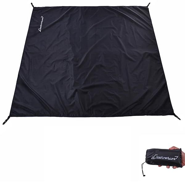 Clostnature Tent Footprint: Waterproof Heavy-Duty Tarp & Ultralight Ground Sheet for Camping, Hiking & Beach - Includes Storage Bag
