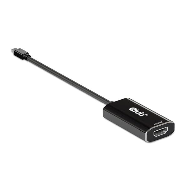 Club 3D CAC-1186 Mini DisplayPort 1.4 to HDMI 4K/8K Active Adapter - 120Hz HDR Support