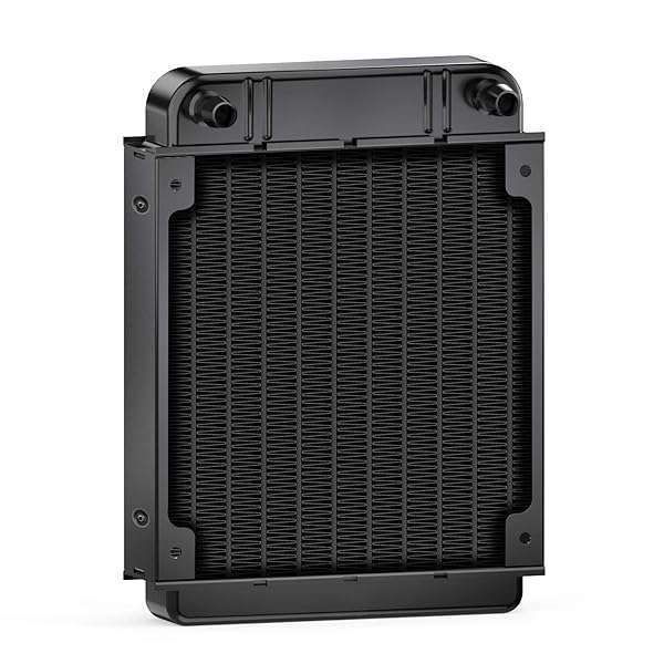 Efficient Clyxgs 10 Pipe Aluminum Water Cooling Radiator for PC CPU - 120mm Heat Exchanger