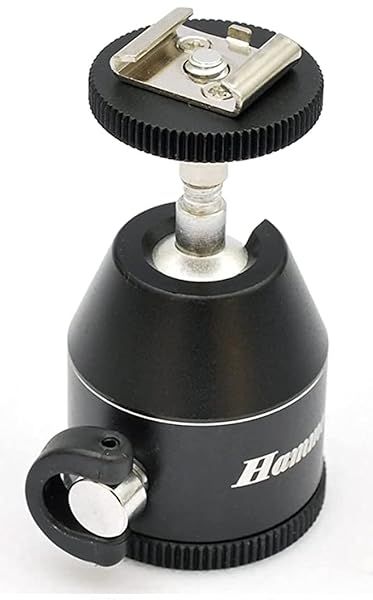 Compact Mini Ball Head Camera Mount: Essential Cold Shoe Accessory for Light Mounting