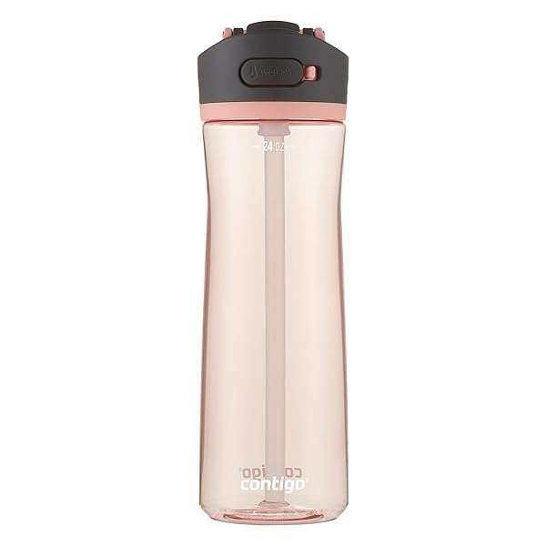 Contigo Ashland 2.0 Water Bottle 24oz with AUTOSPOUT Lid - Pink Lemonade Color