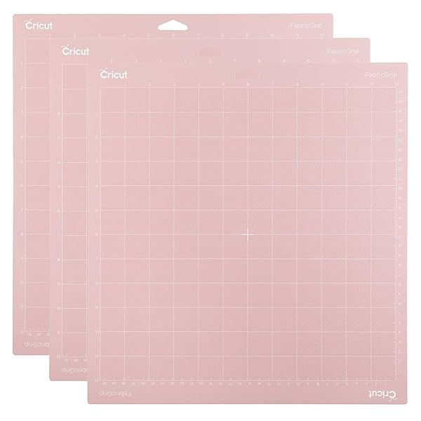 Buy Cricut FabricGrip 12x12 Cutting Mat - Durable, High Density for Explore & Maker (3 Pack)