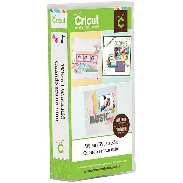 Unlock Creativity: Cricut When I Was A Kid Cartridge for Fun DIY Projects