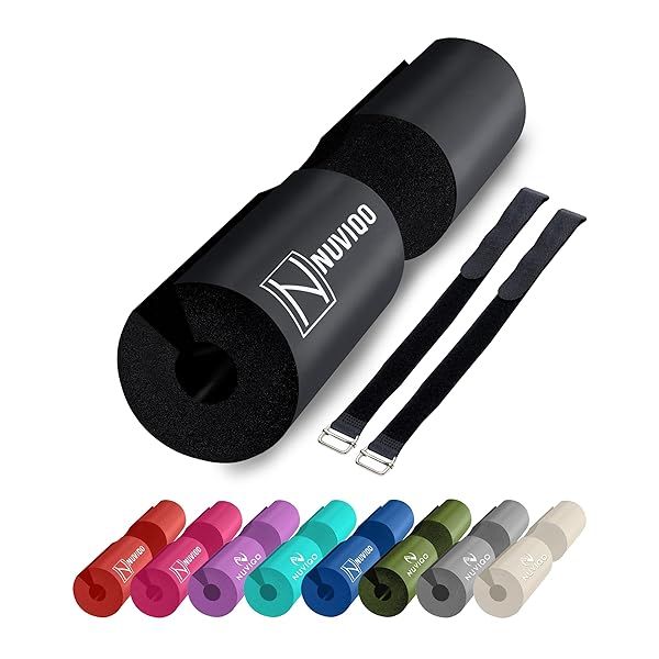 Ultimate Cushioned Barbell Pad for Lunges & Hip Thrusts - Protect Neck & Shoulders During Workouts