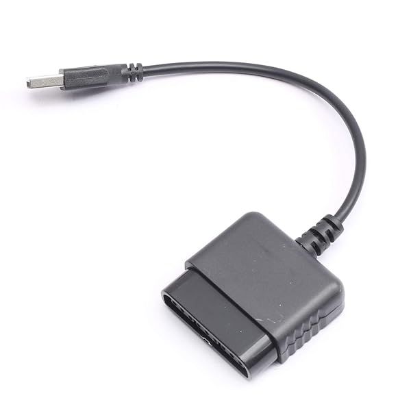 DEVMO PlayStation 2 Controller Adapter for PS3 & PC - Ultimate Gaming Solution