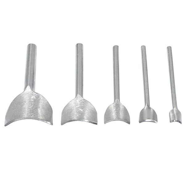 DGOL Leather Arch Curve Cutter Kit - 5 Sizes for DIY Crafting, Belt Making & Corner Cutting