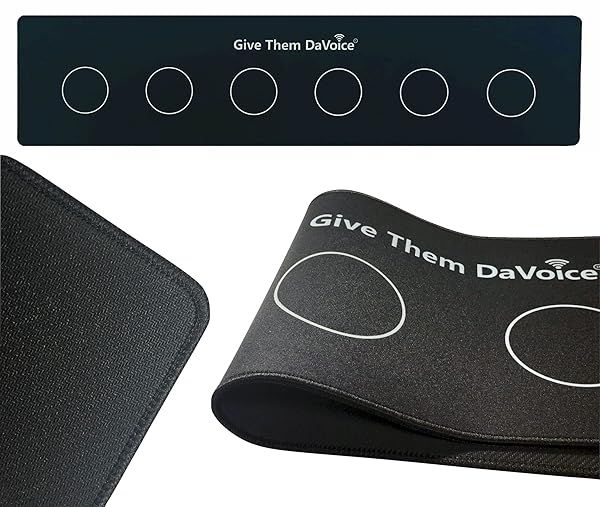 DaVoice Dog Button Mat: 6 Placements for Effective Dog Communication & Training