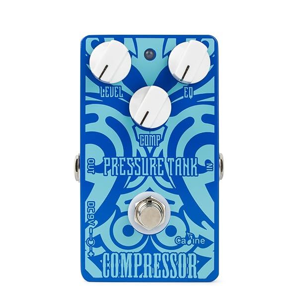 Caline CP-47 Pressure Tank Compressor: True Bypass Guitar Effect Pedal for Ultimate Sound