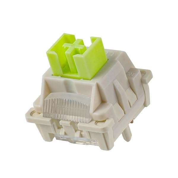 EPOMAKER x LEOBOG Reaper Keyboard Switches: 100 Pcs 45gf Linear, Lubed 5-Pin, POM Stem, LED Slot - Perfect for Mechanical Keyboards