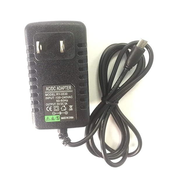 EZ-FIT 5V 3A Raspberry Pi Power Supply for Pi 2, 3 & 3 B+ | Micro USB Charger Adapter