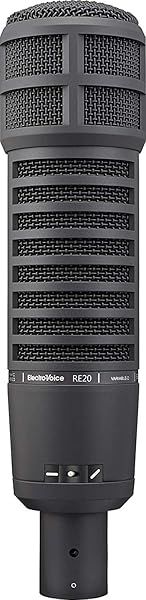 Electro-Voice RE20-BLACK Dynamic Broadcast Microphone: Top Choice for Announcers