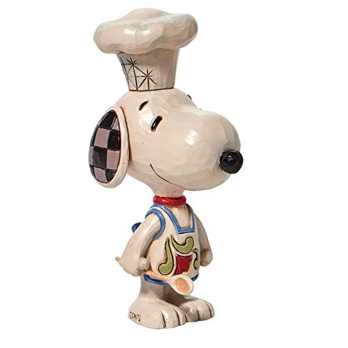 Shop Enesco Jim Shore Peanuts Chef Snoopy Miniature Figurine - 4 Inch Multicolor Collectible