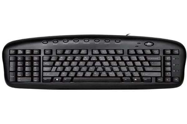 Ergonomic Left-Handed Keyboard for Business: 8 Hotkeys, Reduces RSI & Improves Posture
