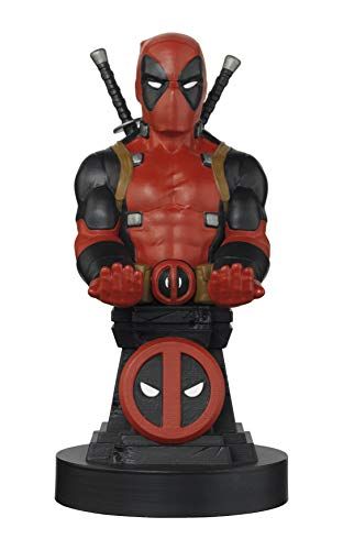 Exquisite Gaming Deadpool Plinth: Stylish Mobile & Gaming Controller Holder - Licensed Figure & Device Stand