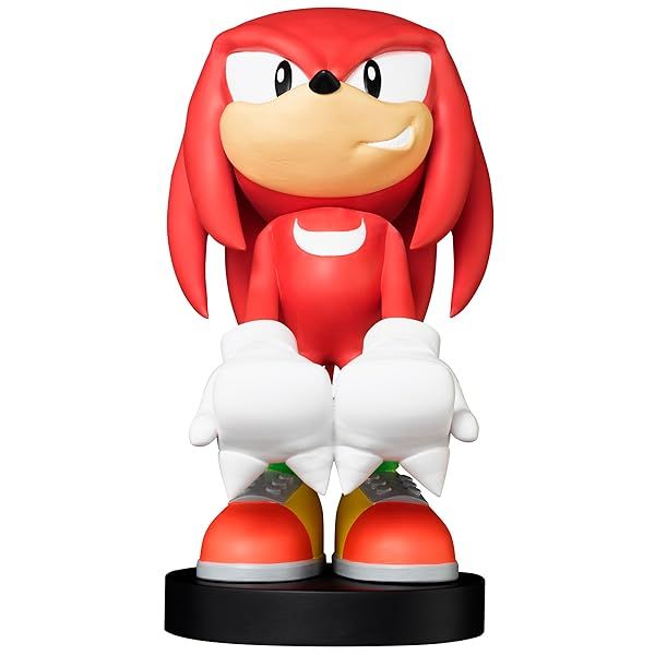 Exquisite Gaming SEGA Knuckles: Mobile Phone & Controller Holder - Sonic The Hedgehog Licensed Figure