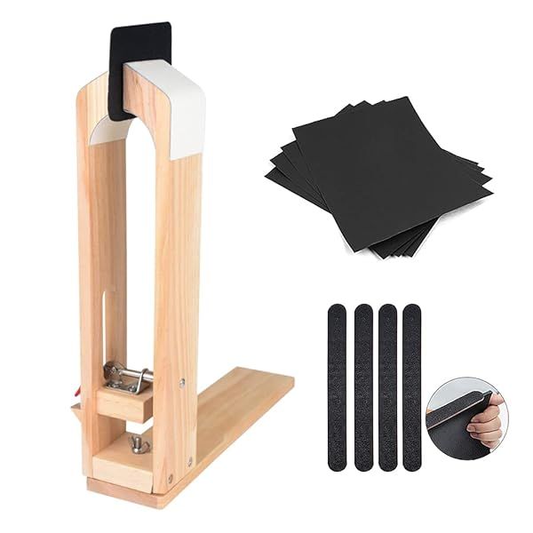FASTTOBUY Leather Stitching Pony: DIY Table Clamp for Hand Stitching with Sand Strips & Papers
