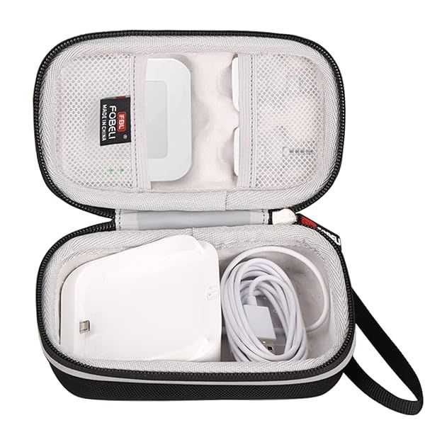 FBLFOBELI EVA Hard Carrying Case for Square Dock & Chip Reader - Shockproof Travel Storage Bag