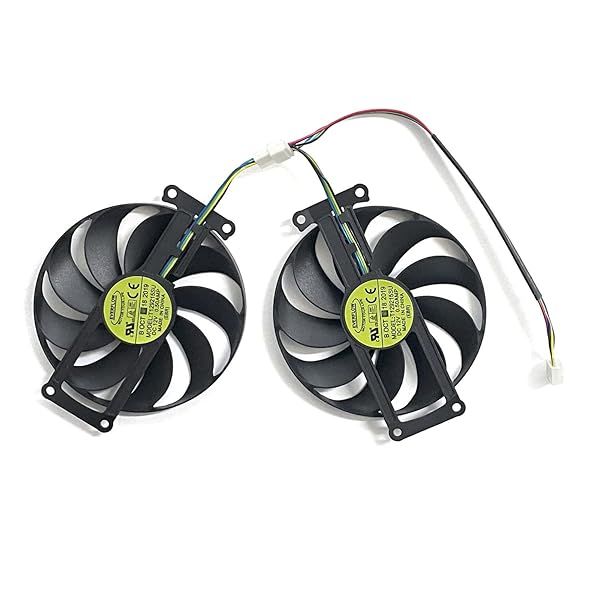 FDC10H12S9-C T129215SU 6PIN GPU Fan for RTX 2060 Super & ASUS GTX 1660/1660Ti - Dual EVO OC Cooler Replacement