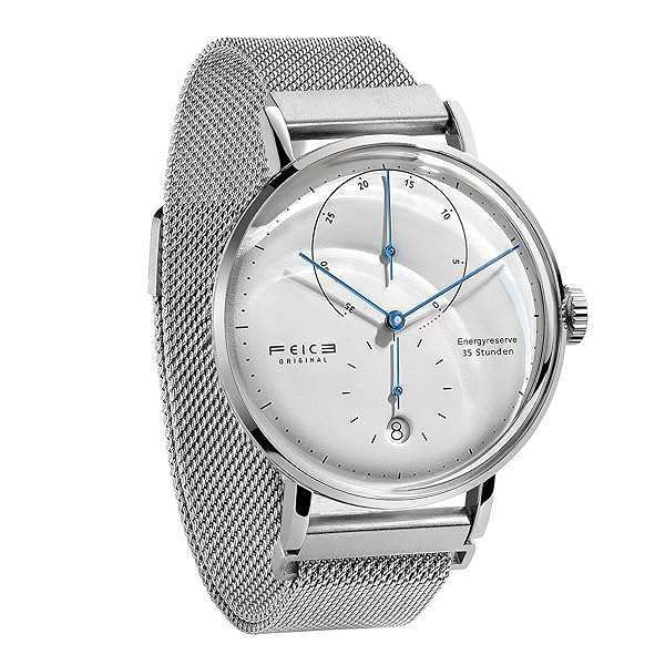 FEICE Bauhaus Men's Automatic Mechanical Watch - Stylish Analog Leather Strap FM202