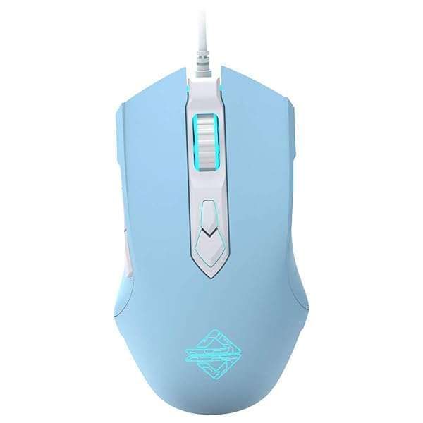 FELICON RGB Gaming Mouse: Ergonomic, Programmable 7 Buttons, LED Backlit - Compatible with Windows, Mac & Linux