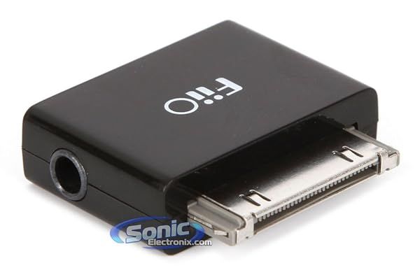 FIIO L11 Lineout Dock Adapter for iPod, iPhone & iPad - Premium Black Audio Solution