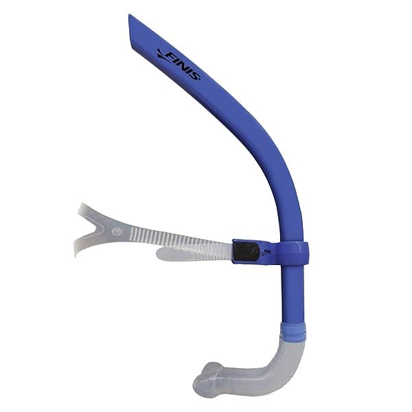 FINIS Glide Center Mount Snorkel for Lap Swimming - Ocean Blue | Enhance Your Swim Technique