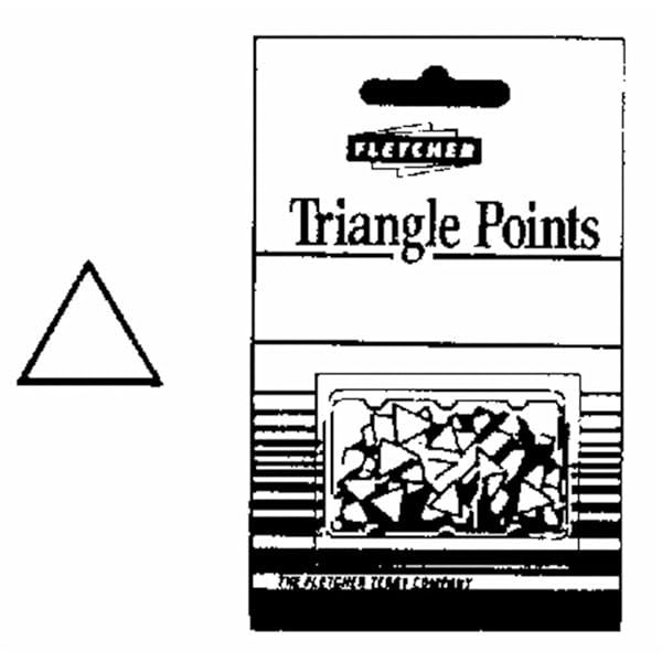 Fletcher-Terry 08-511#2 Trian Glazier Points: High-Quality Glass Installation Solutions