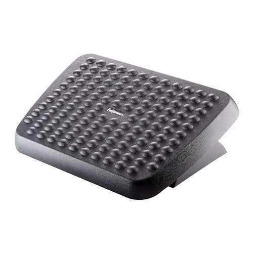 Fellowes 48121 Standard Foot Rest in Graphite - Ergonomic Comfort for Home & Office