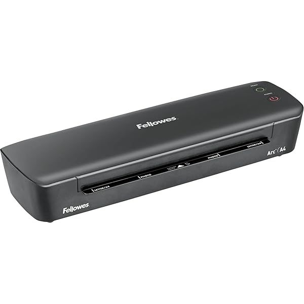 Fellowes Arc A4 Laminator C18L6 - Fast 30cm/min, 80 Micron, Lightweight 1.5kg for Perfect Laminating Results