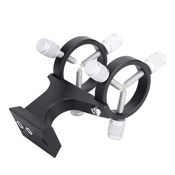 Adjustable Aluminum Finder Scope Mounting Bracket for Astronomical Telescopes - Secure & Versatile Pointer Mount
