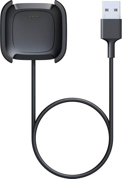 Official Fitbit Versa 2 Charging Cable - Fast Charging & Durable Design